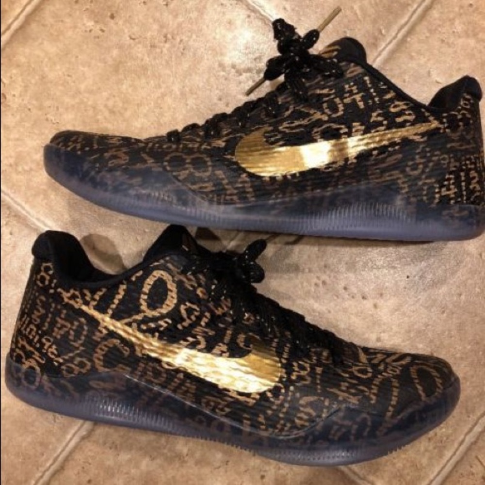 NikeID Kobe 11 ‘Mamba Day’ Black & Gold size 13